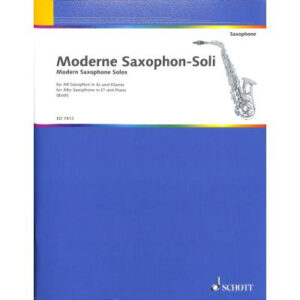 Moderne Saxophon-Soli