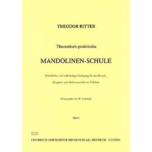 Mandolinenschule 1 - Neuausgabe