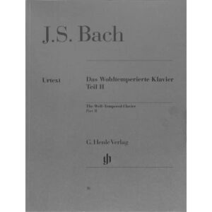 Notenbuch Das Wohltemperierte Klavier Teil 2