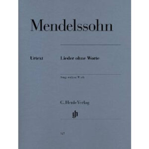 Notenbuch Klavierwerke Band 3 - Lieder ohne Worte