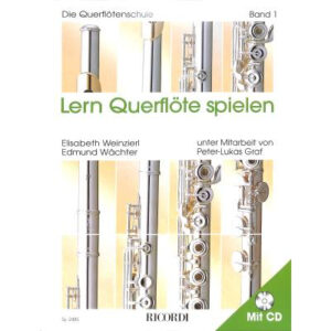 Schule für Querflöte Lern Querflöte spielen 1