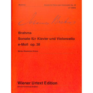 Sonate 1 e-moll op. 38