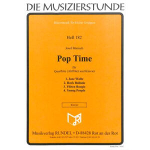 Partitur und Stimmen Pop Time