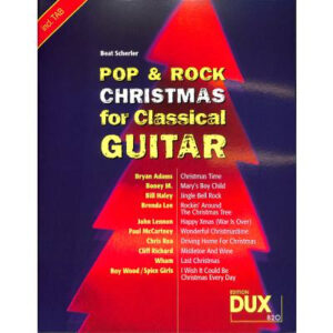 Weihnachtslieder Pop & Rock Christmas for Classical Guitar