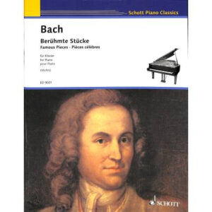 Klaviernoten Bach - Berühmte Stücke