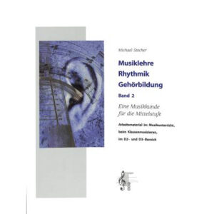 Theoriebuch Musiklehre Rhythmik Gehörbildung 2