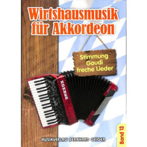 Spielband Wirtshausmusik für Akkordeon 13