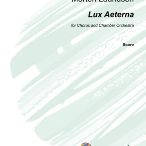 Partitur Lux Aeterna