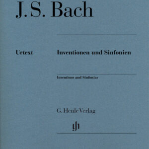 Notenbuch Inventionen und Sinfonien