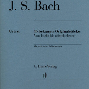 J.S.Bach - 16 bekannte Originalstücke