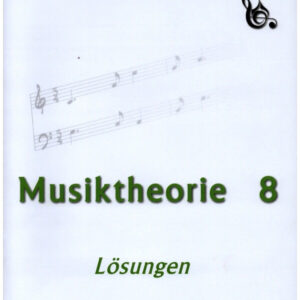 Lösungen Musiktheorie Band 8