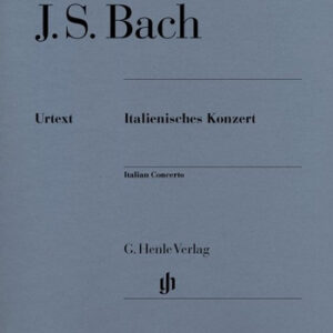 Notenbuch Italienisches Konzert BWV 971