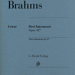 Klaviernotenbuch 3 Intermezzi op.117