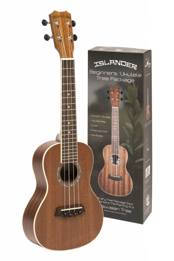 Konzert Ukulele Islander Plant A Tree Set