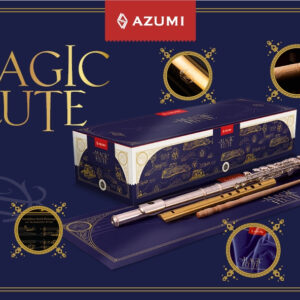 C-Querflöte Azumi AZ-Z2RE-GP MAGIC FLUTE BOX