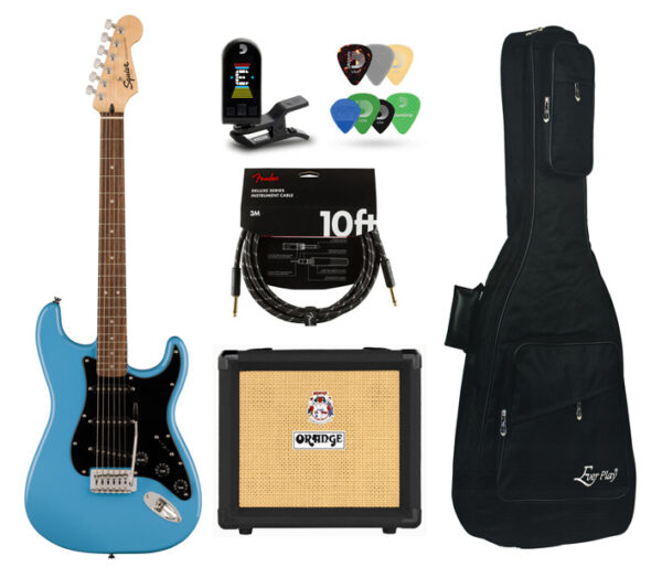 Starterset E-Gitarre Squier Sonic Starter Bundle - CAB