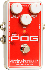 Bodeneffektgerät Electro-Harmonix Nano POG