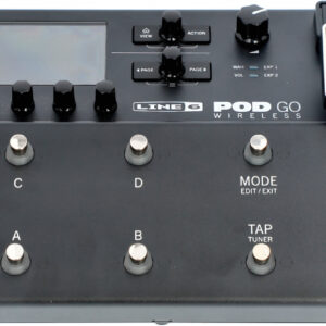 Modelling Preamp Line 6 POD GO Wireless - Retoure