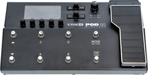 Modelling Preamp Line 6 POD GO Wireless - Retoure