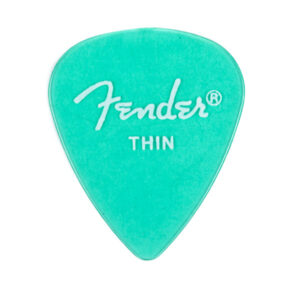 Plektrenpack Fender California Surf Green Thin