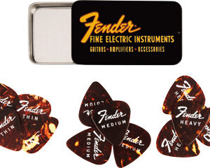 Plektrenpack Fender Fine Electric Pick Tin