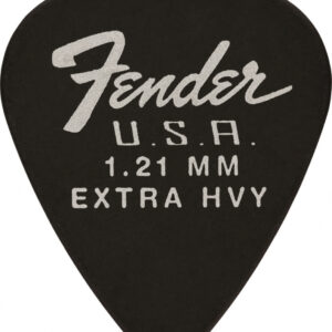 Plektrenpack Fender 351 Dura-Tone 1.21 BLK