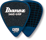 Plektren Pack Ibanez Sand Grip Hard Dark Blue