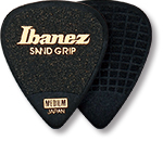 Plektren Pack Ibanez Sand Grip Hard Black