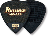 Plektren Pack Ibanez Sand Grip Short Medium Black