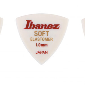 Plektren Pack Ibanez Elastomer 1.0 Soft Triangle