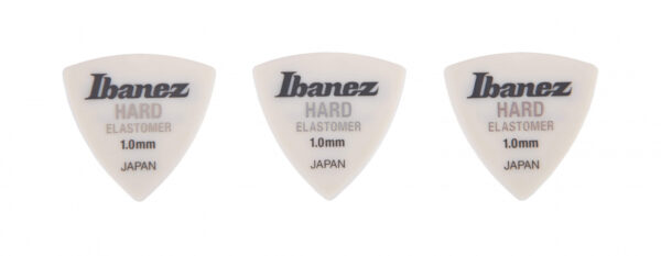 Plektren Pack Ibanez Elastomer 1.0 Hard Triangle