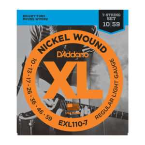 Saitensatz D´Addario EXL110-7 Regular Light 7-String