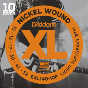 Saitensatz Pro-Pack D´Addario EXL140-10P Lt Top/Hvy Btm