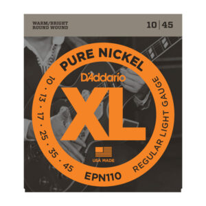 Saitensatz D´Addario EPN110 Pure Nickel Regular Light