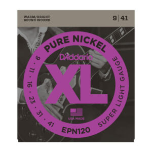 Saitensatz D´Addario EPN120 Pure Nickel Super Light