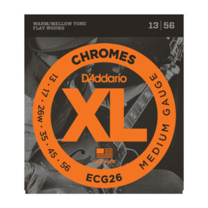 Saitensatz D´Addario ECG26 Flat Wound Medium