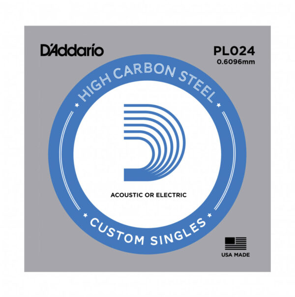 Einzelsaite D´Addario Acoustic/Electric PL024