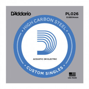 Einzelsaite D´Addario Acoustic/Electric PL026