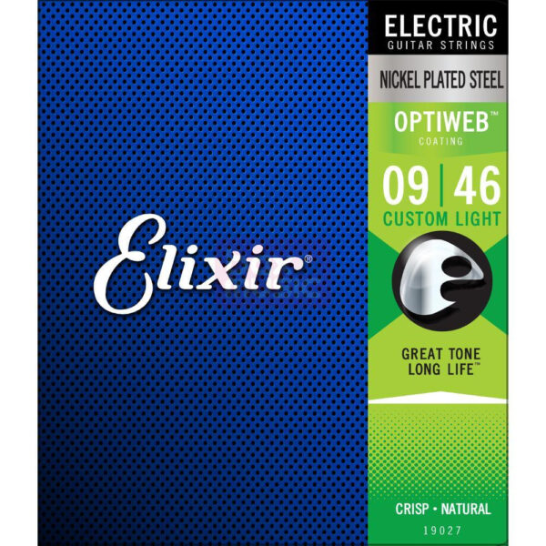 Saitensatz Elixir 19027 Optiweb Custom Light