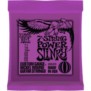 Saitensatz Ernie Ball EB2620 Power Slinky Nickel 7-String