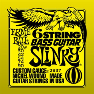 Saitensatz Ernie Ball EB2837 Slinky Nickel Baritone E-E Tuning