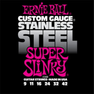 Saitensatz Ernie Ball EB2248 Super Slinky Stainless