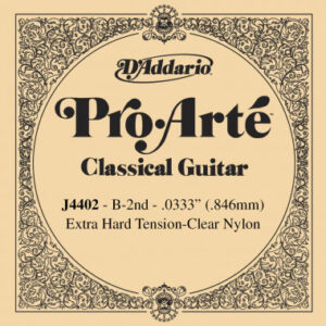 Einzelsaite D´Addario J4402 B2 Pro Arte Classical Extra Hard