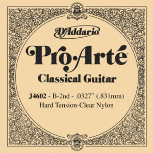 Einzelsaite D´Addario J4602 B2 Pro Arte Classical Hard