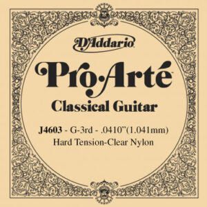 Einzelsaite D´Addario J4603 G3 Pro Arte Classical Hard