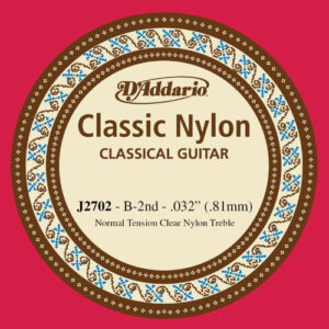 Einzelsaite D´Addario J2702 B2 Classics Student