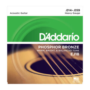 Saitensatz D´Addario EJ18 Phosphor Bronze Heavy