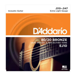 Saitensatz D´Addario EJ10 80/20 Bronze Extra Light