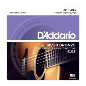 Saitensatz D´Addario EJ13 80/20 Bronze Custom Light