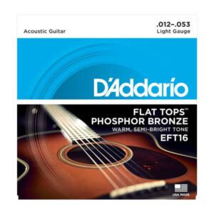 Saitensatz D´Addario EFT16 Flat Tops PB Light